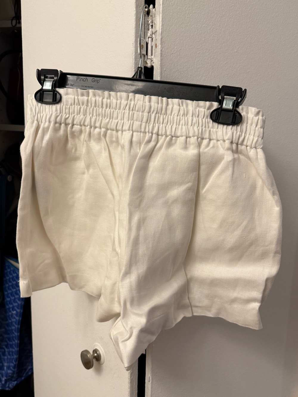 Reformation Rosalie White Lace Trimmed Linen Top Mila Shorts Set - Picture 7 of 10